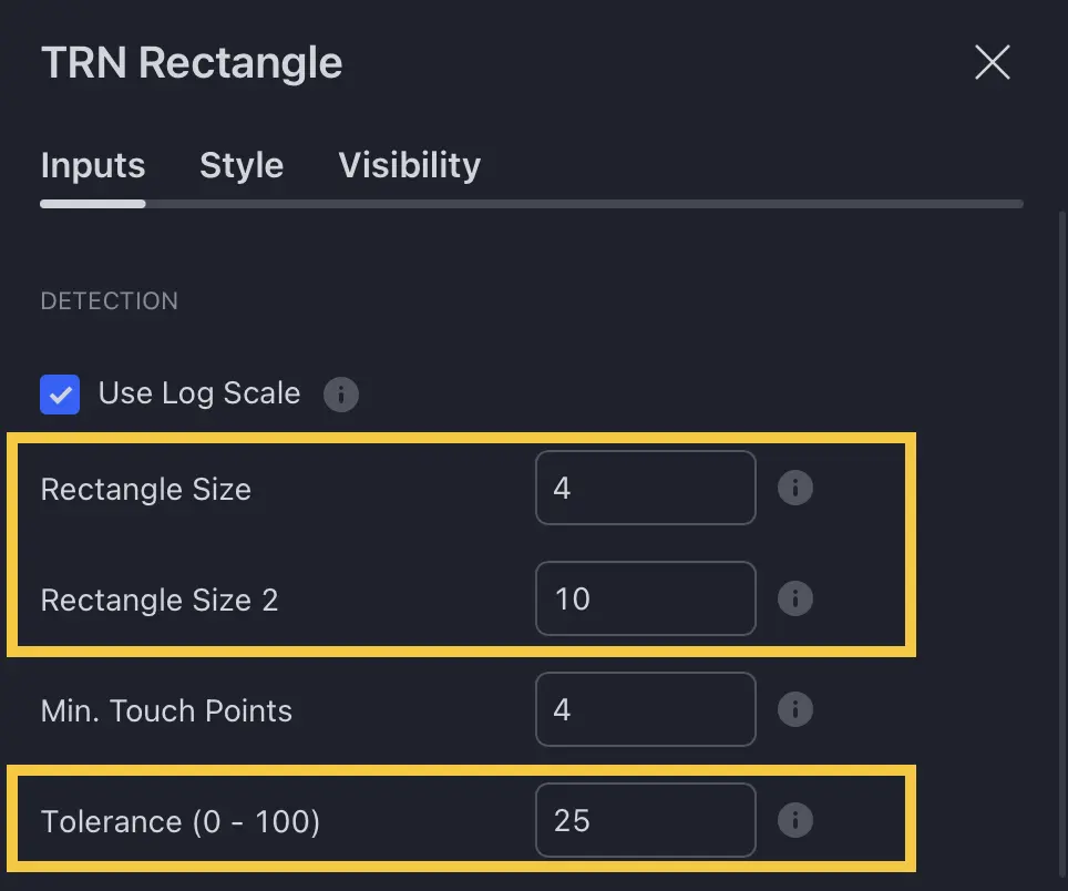 Default Scanner Settings